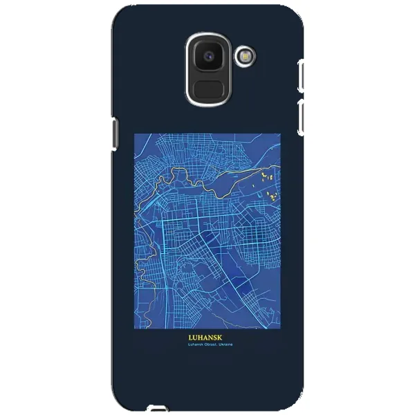 Чехол с принтом «Гуганск» для Samsung Galaxy J6 2018 (J600F)