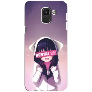 Чохли Персонажі Аніме Наруто для Samsung Galaxy J6 2018, J600F (AlphaPrint) (Hentai chan)