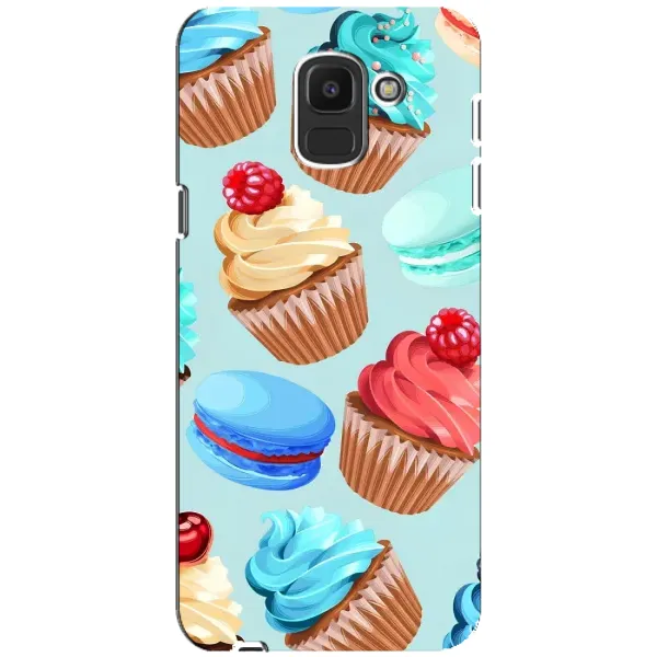 Чехол с принтом «Кексики» для Samsung Galaxy J6 2018 (J600F) Чехол с принтом «Кексики» для Samsung Galaxy J6 2018 (J600F)