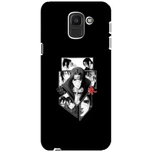 Чохли на тему: Ітачи Учіха для Samsung Galaxy J6 2018, J600F (AlphaPrint) (колаж Ітачі)