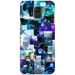 Чохли з фільму АВАТАР для Samsung Galaxy J6 2018, J600F (AlphaPrint) (колаж Аватар)
