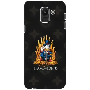 Чехлы для Samsung Galaxy J6 2018, J600F - Скрудж МакДак Louis Vuitton (PREMIUMPrint) (Король денег)