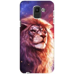 Чохол з картинкою ЛЕВ для Samsung Galaxy J6 2018, J600F (VPrint) (Красочний Лев)