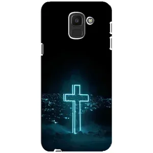 Чехол для Samsung Galaxy J6 2018, J600F (AlphaPrint) - (Христианские)