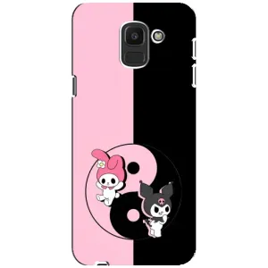 Чехол с кроликом Куроми на Samsung Galaxy J6 2018, J600F (Куроми Инь Янь)