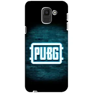 Чеjхол PUBG для Самсунґ Дж6 2018 (AlphaPrint) (Лого PUBG)