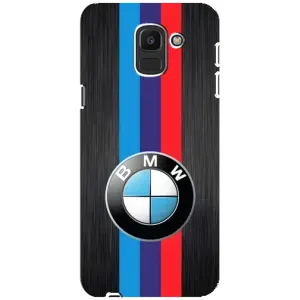 Чохол для Самсунґ Дж6 2018 - з принтом БМВ (AlphaPrint) (Лого BMW)