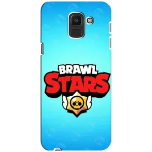 Чехлы Brawl Stars для Samsung Galaxy J6 2018, J600F (AlphaPrint)