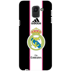 Чохол для Samsung Galaxy J6 2018, J600F з принтом (Лого Real Madrid)
