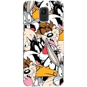 Популярные Чехлы с картинками для Самсунг Дж6 2018 (Looney Tunes)