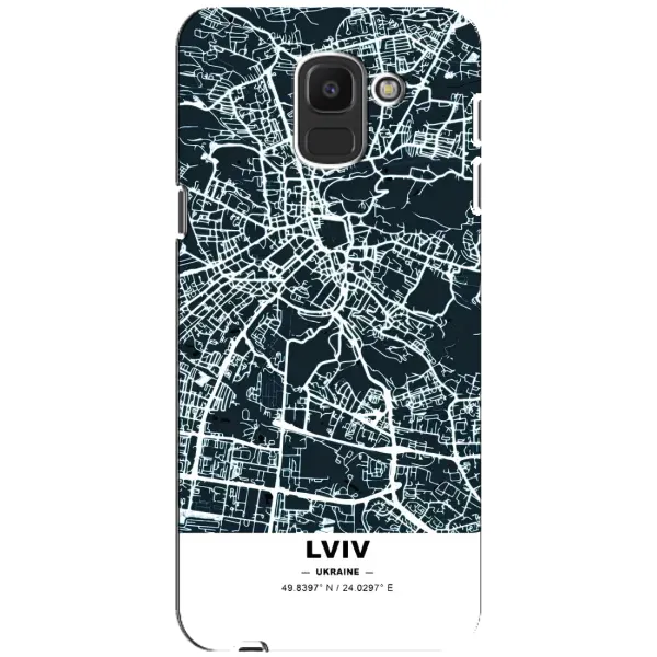 Чехол с принтом «Львов» для Samsung Galaxy J6 2018 (J600F)