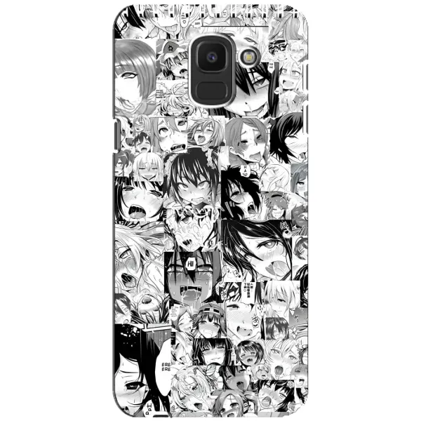 Чехол с принтом «Ahegao manga» для Samsung Galaxy J6 2018 (J600F)