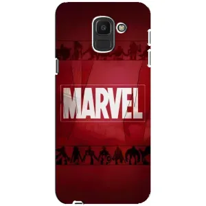Чохол МАРВЕЛ для Самсунґ Дж6 2018 (AlphaPrint) (MARVEL)
