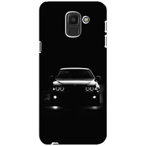 Чохол для Самсунґ Дж6 2018 - з принтом БМВ (AlphaPrint) (Машина BMW)
