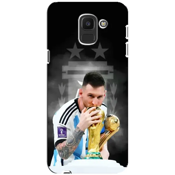 Чехол с принтом «Месси Чемпион» для Samsung Galaxy J6 2018 (J600F)