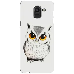 Чохол з пташками на Samsung Galaxy J6 2018, J600F (VPrint) (Мила Сова)