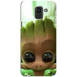 Чохол МАРВЕЛ для Самсунґ Дж6 2018 (AlphaPrint) (Милий Грут)