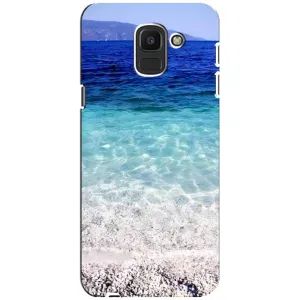 Силіконовий чохол з КАРТИНКАМИ літо для Samsung Galaxy J6 2018, J600F (AlphaPrint) (Море)