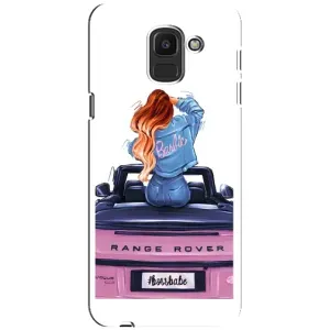 Чохол з друком для Samsung Galaxy J6 2018, J600F - (Мода) (AlphaPrint) (На машині)