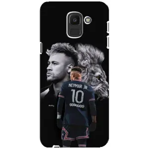 Чохол Неймар для Samsung Galaxy J6 2018, J600F (AlphaPrint) (Неймар Лев)