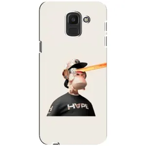 Чохли з Мавпами NFT для Samsung Galaxy J6 2018, J600F (AlphaPrint) (мавпа NFT в окулярах)