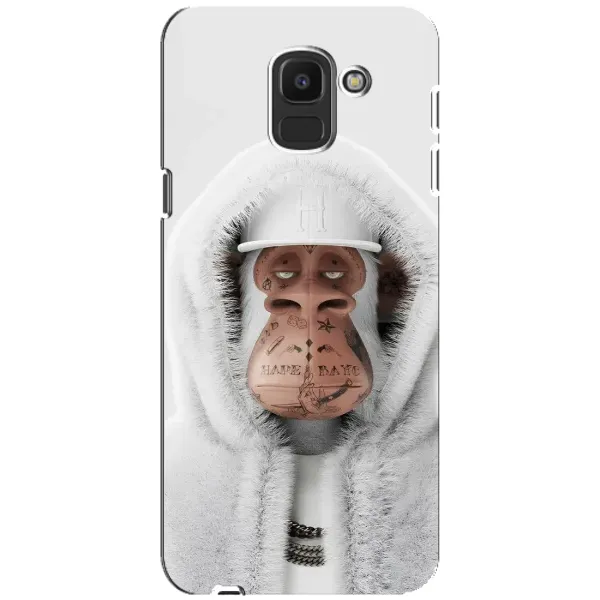 Чохол з принтом «мавпа NFT в тату» для Samsung Galaxy J6 2018 (J600F) Чохол з принтом «мавпа NFT в тату» для Samsung Galaxy J6 2018 (J600F)