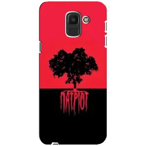 Украинские Чехлы для Samsung Galaxy J6 2018, J600F с картинкой УПА (AlphaPrint) (Патріот)