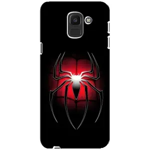 Чохол з людиною павуком для Samsung Galaxy J6 2018, J600F - (AlphaPrint) (Паук марвел)