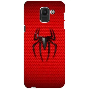 Чохол з людиною павуком для Samsung Galaxy J6 2018, J600F - (AlphaPrint) (Павук Марвел)