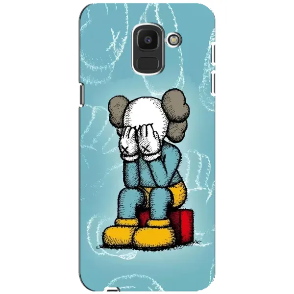 Чохол з принтом «Плач Bearbrick» для Samsung Galaxy J6 2018 (J600F)