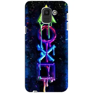 Чохли з тематикою Кіберспорт для Samsung Galaxy J6 2018, J600F (VPrint) (Pleystation лого)
