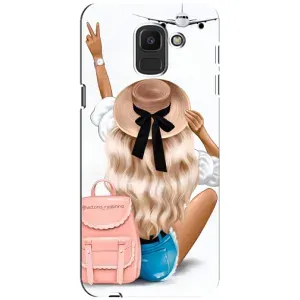Чохол з друком для Samsung Galaxy J6 2018, J600F - (Мода) (AlphaPrint) (Подорож)
