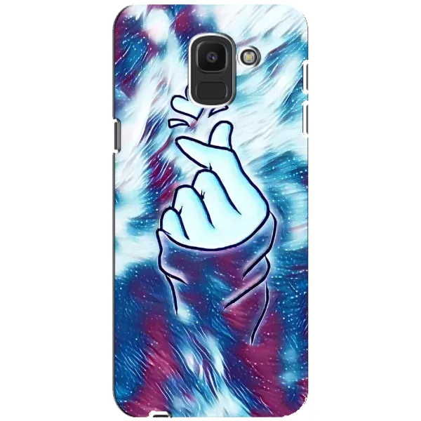 Чехол с принтом «Радужное сердце» для Samsung Galaxy J6 2018 (J600F)