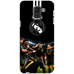 Чохол для Samsung Galaxy J6 2018, J600F з принтом (ФК Реал Мадрід)
