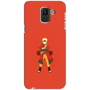 Naruto Anime Чохли для Самсунґ Дж6 2018 (AlphaPrint) (малюнок Наруто)