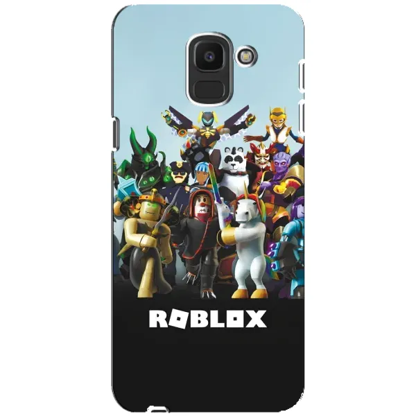 Чехол с принтом «ROBLEX» для Samsung Galaxy J6 2018 (J600F) Чехол с принтом «ROBLEX» для Samsung Galaxy J6 2018 (J600F)