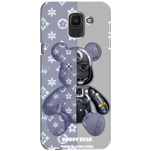 Чехол с принтом «Робот Мишка» для Samsung Galaxy J6 2018 (J600F)