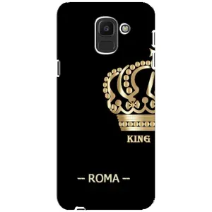 Чохли для Samsung Galaxy J6 2018, J600F (VPrint) - Футбольні клуби (Roma)