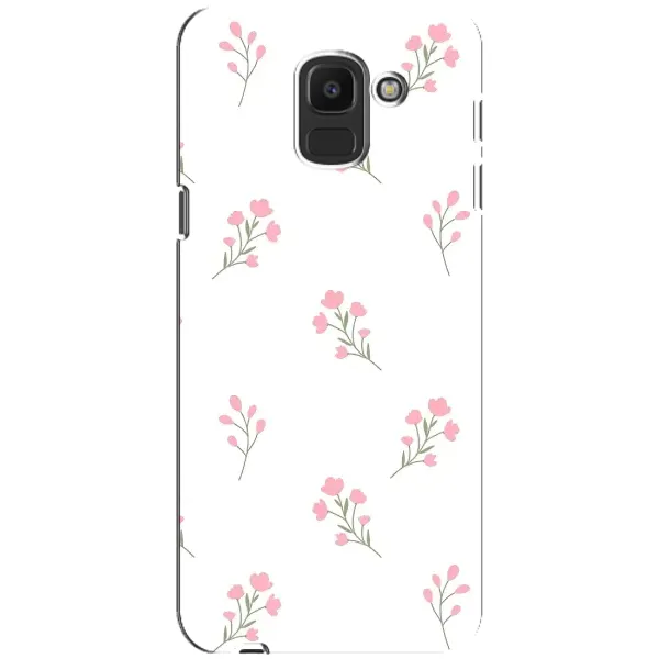 Чехол с принтом «Розовые цветы» для Samsung Galaxy J6 2018 (J600F) Чехол с принтом «Розовые цветы» для Samsung Galaxy J6 2018 (J600F)