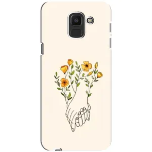 Чехлы для любимой на Самсунґ Дж6 2018 (VPrint) (Руки любві)