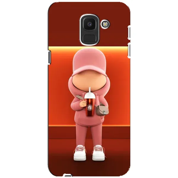 Чехол с принтом «С Кофе» для Samsung Galaxy J6 2018 (J600F)