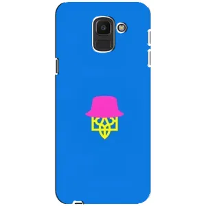 Чохли для Samsung Galaxy J6 2018, J600F Укр. Символіка (AlphaPrint) (Шапка на гербу)