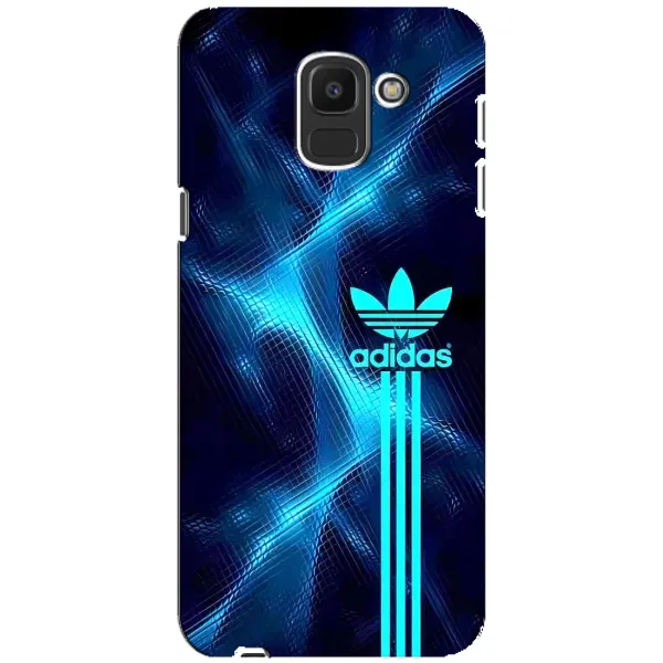 Чехол с принтом «Синий Адидас» для Samsung Galaxy J6 2018 (J600F) Чехол с принтом «Синий Адидас» для Samsung Galaxy J6 2018 (J600F)