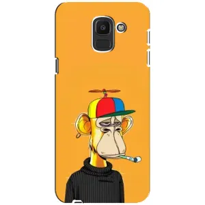 Чохли з Мавпами NFT для Samsung Galaxy J6 2018, J600F (AlphaPrint) (Нудна мавпа NFT)