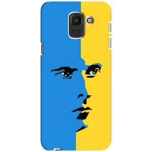 Украинские Чехлы для Samsung Galaxy J6 2018, J600F с картинкой УПА (AlphaPrint) (Степан Бандера)