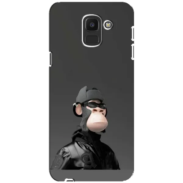 Чохол з принтом «стильна мавпа NFT» для Samsung Galaxy J6 2018 (J600F) Чохол з принтом «стильна мавпа NFT» для Samsung Galaxy J6 2018 (J600F)