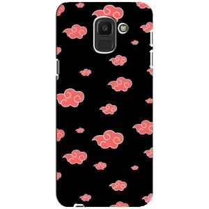 Чохли Персонажі Аніме Наруто для Samsung Galaxy J6 2018, J600F (AlphaPrint) (Хмарки Аніме)