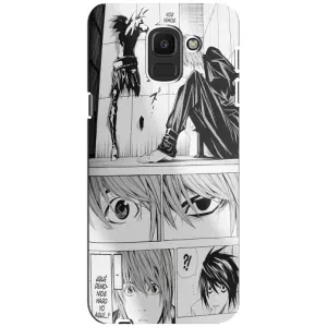 Чохли Персонажі Аніме Наруто для Samsung Galaxy J6 2018, J600F (AlphaPrint) (Ягамі)