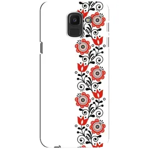 Чохол для Патріота України Samsung Galaxy J6 2018, J600F - (AlphaPrint) (Яскрава вишиванка)