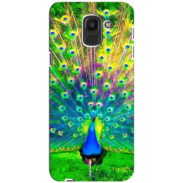 Чохол з принтом «Яскравий Павлин» для Samsung Galaxy J6 2018 (J600F) Чохол з принтом «Яскравий Павлин» для Samsung Galaxy J6 2018 (J600F)